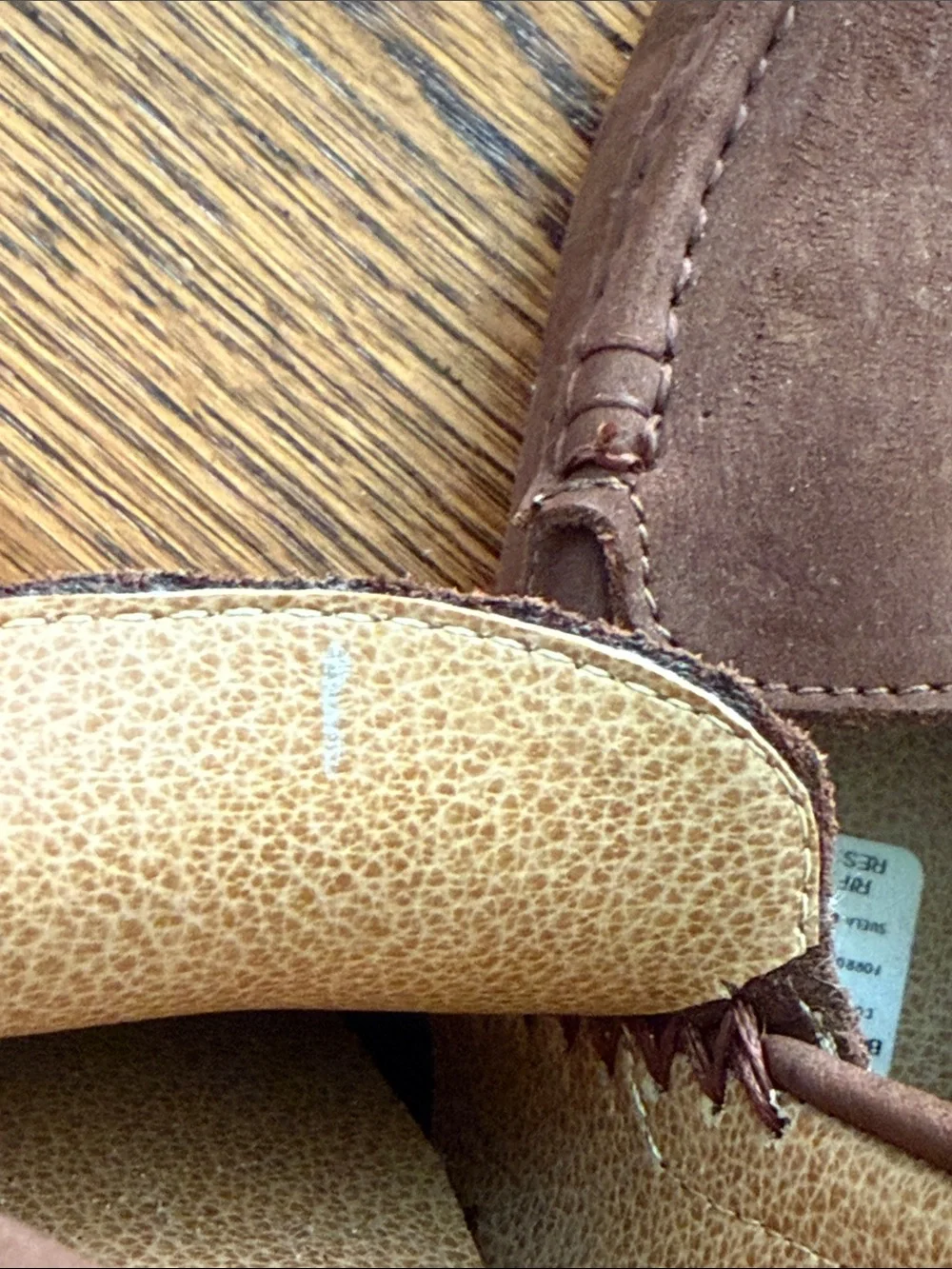 E Pocholin Kids 1 Suede Moccasin Loafers in Brown